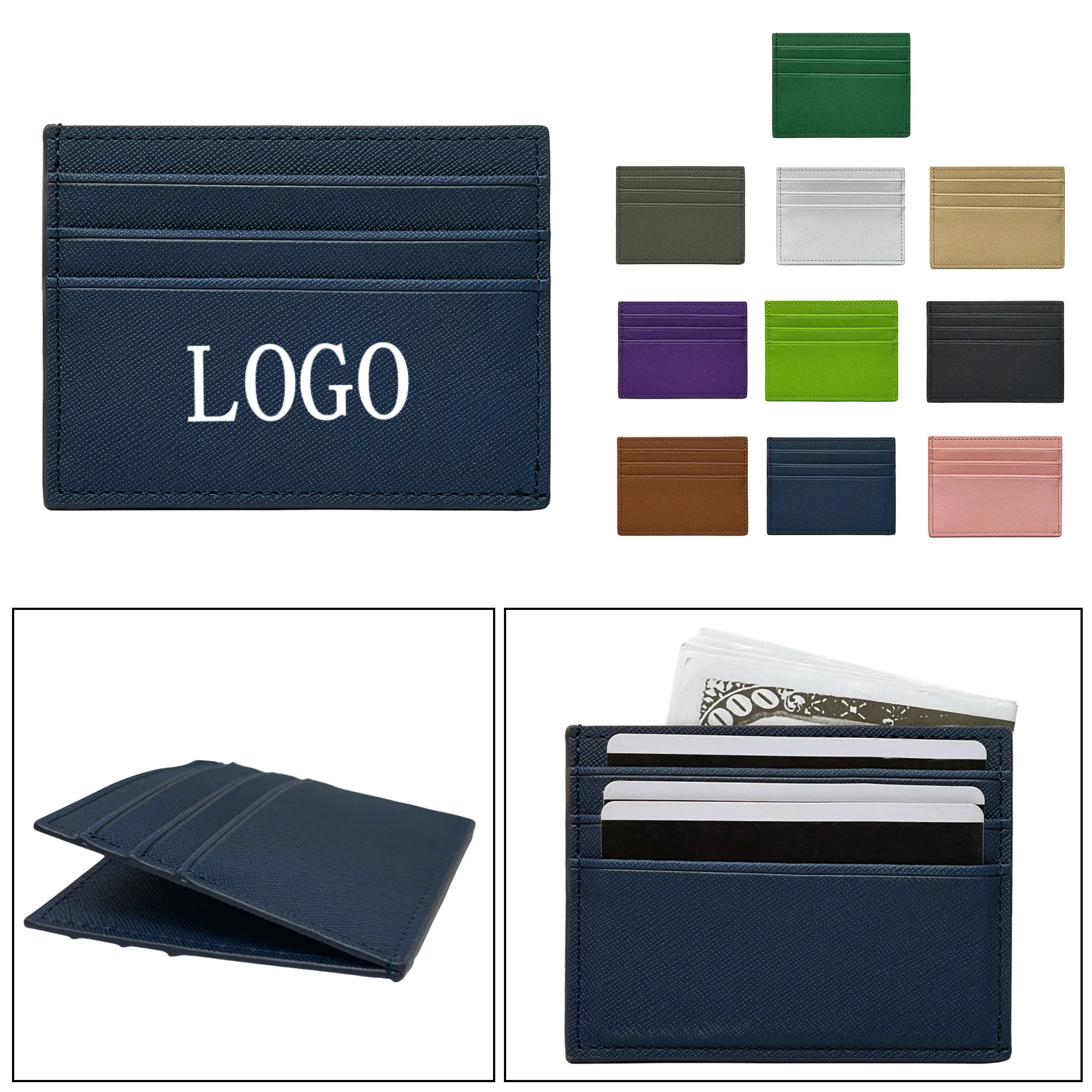 PU Leather Double-Sided Card Holder 9