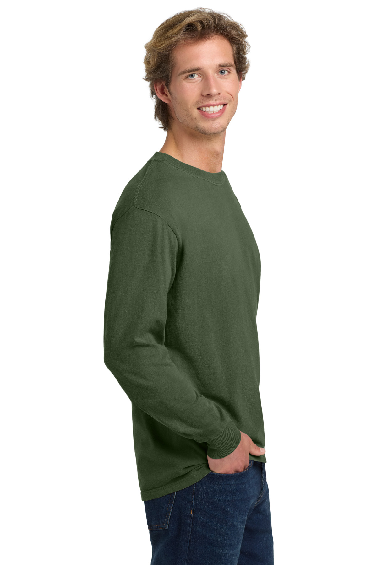 COMFORT COLORS Heavyweight Ring Spun Long Sleeve Tee. 6014 6