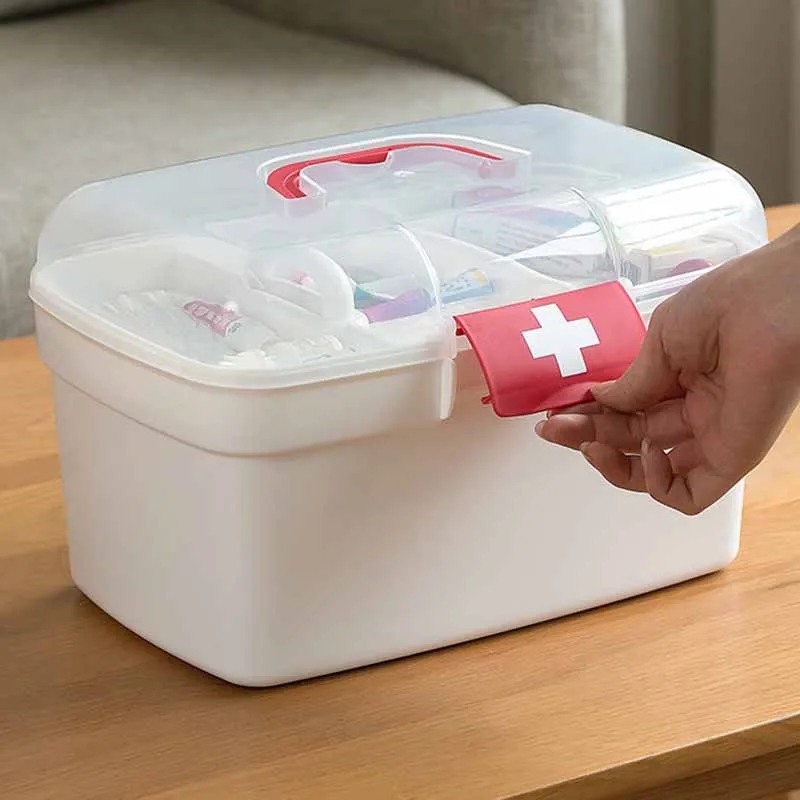 Double-decker home emergency medical kit 8