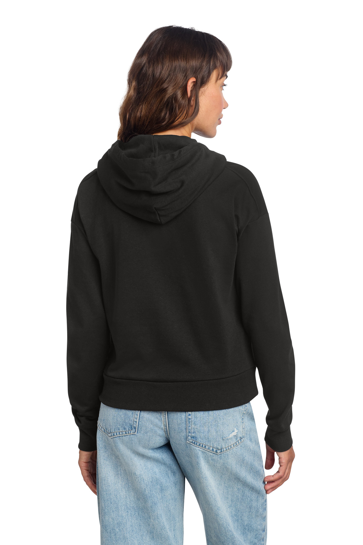 District Women's Perfect Tri Fleece 1/2-Zip Pullover DT1311 5