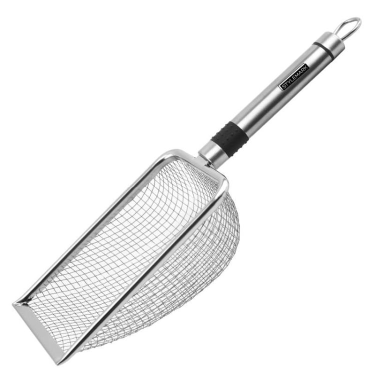 Stainless Steel Cat scoop 2