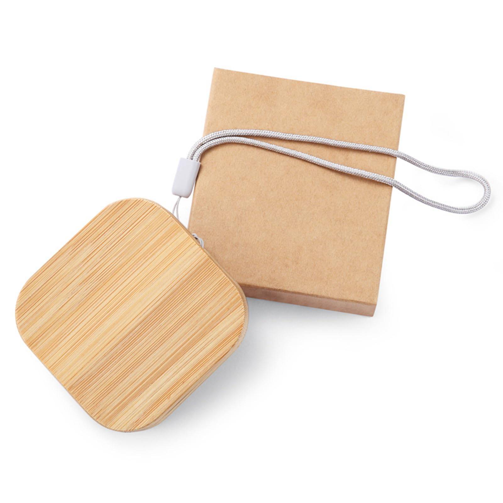 Bamboo Multifunction Cable Conversion Adapter Storage Box 5