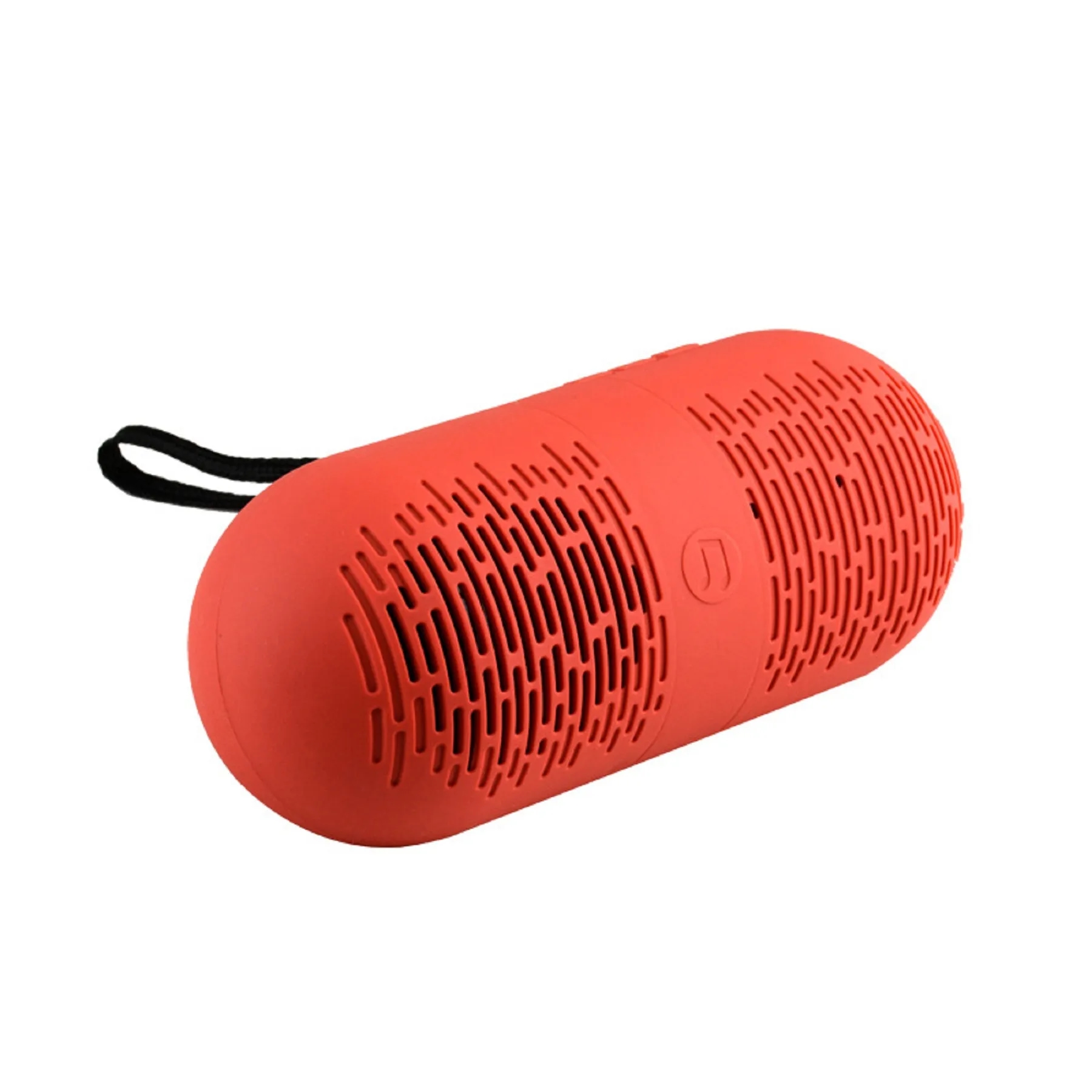 Pill Shape Wireless Speaker with Strap 2