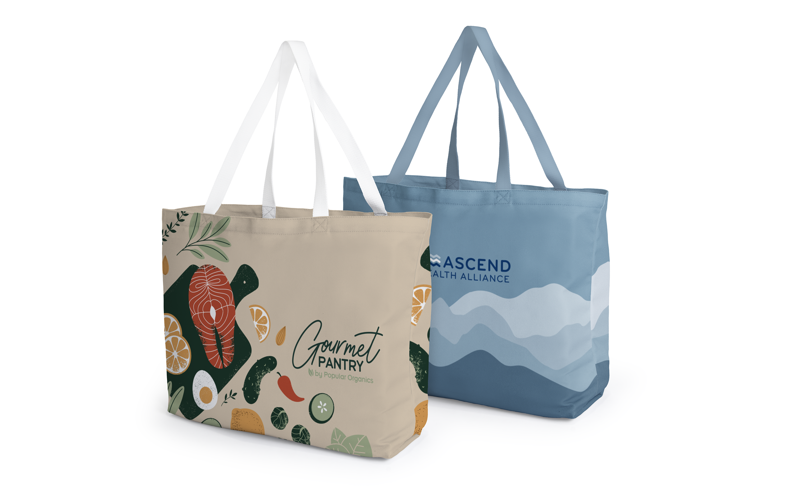 Recycled Canvas Large Tote