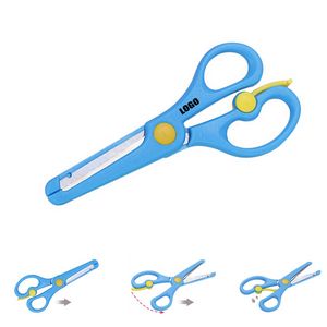 Ergonomic Stainless Steel Safety Scissors With Plastic Body 3