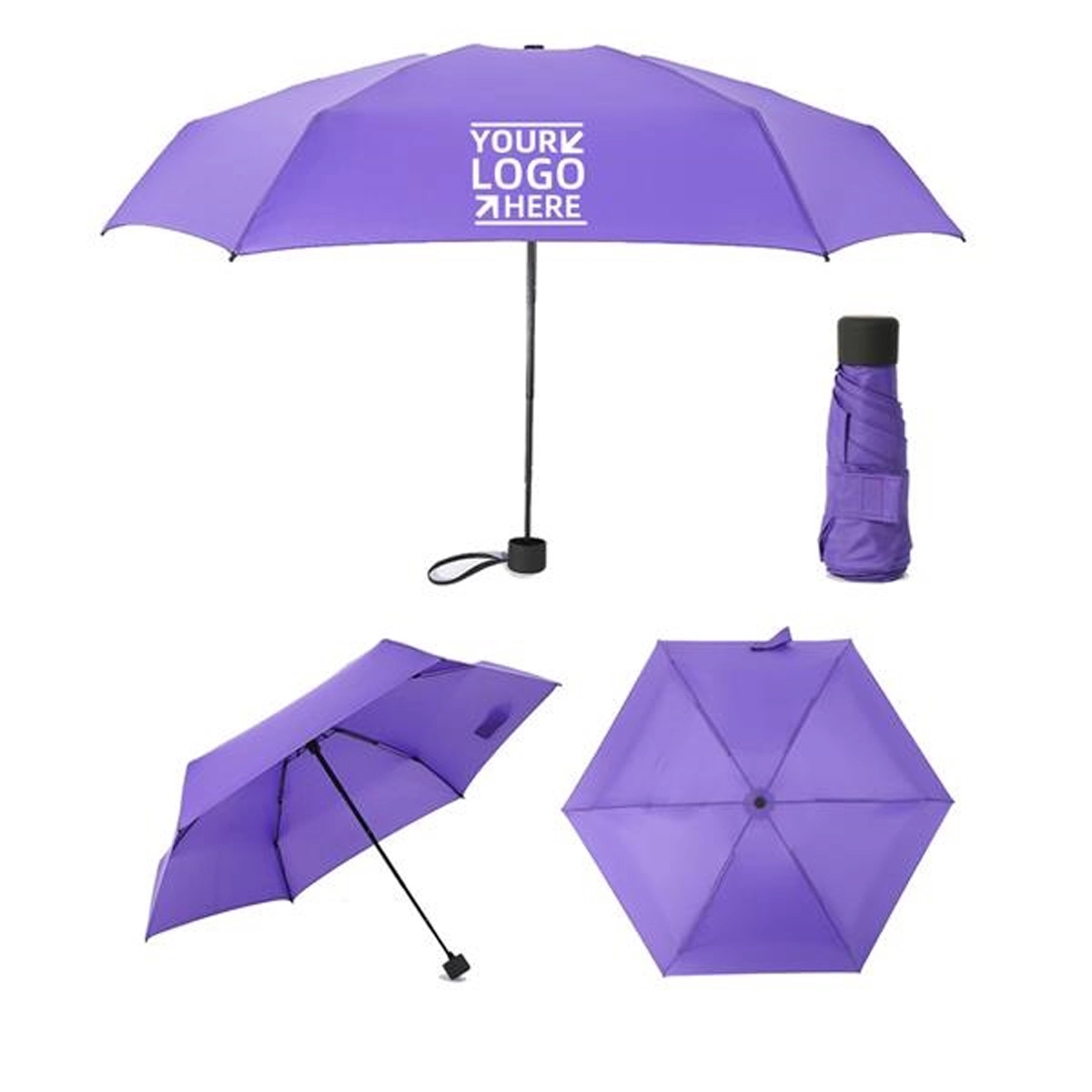 Travel Umbrella Lightweight Portable Mini Compact 6