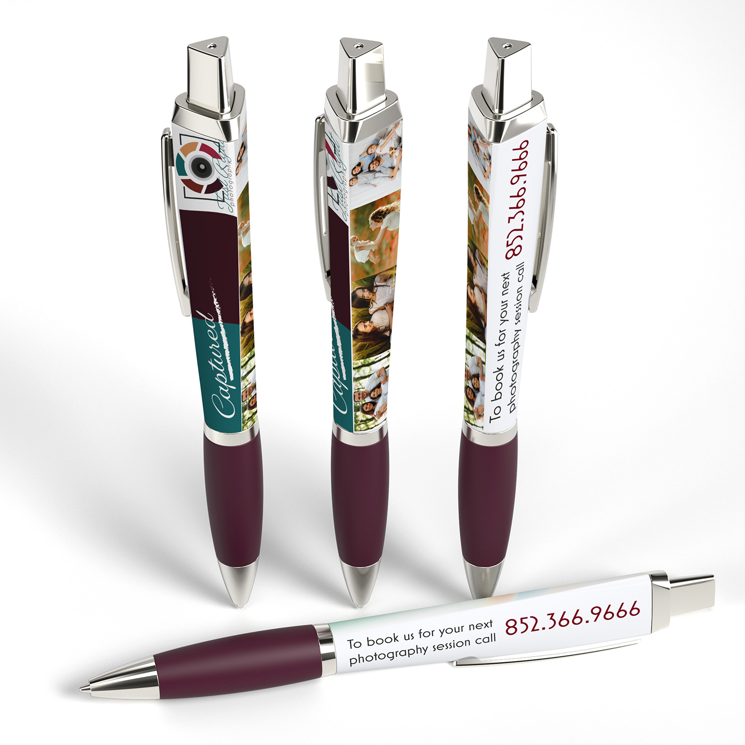 Retractable Performance Pen™ with Clip 6
