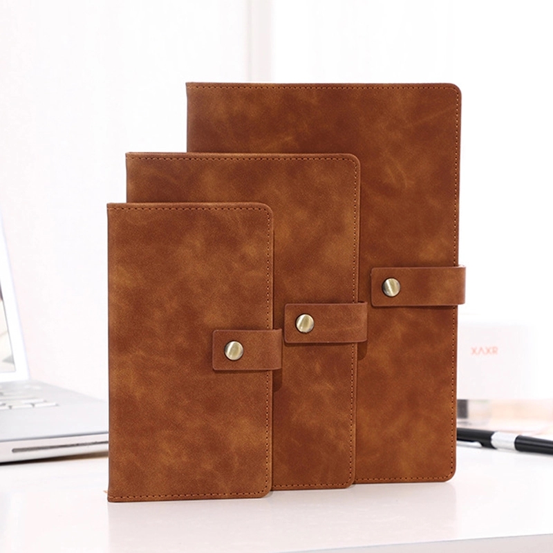 PU Leather 48K/A5/B5 Business Travel Journal Notebook 3