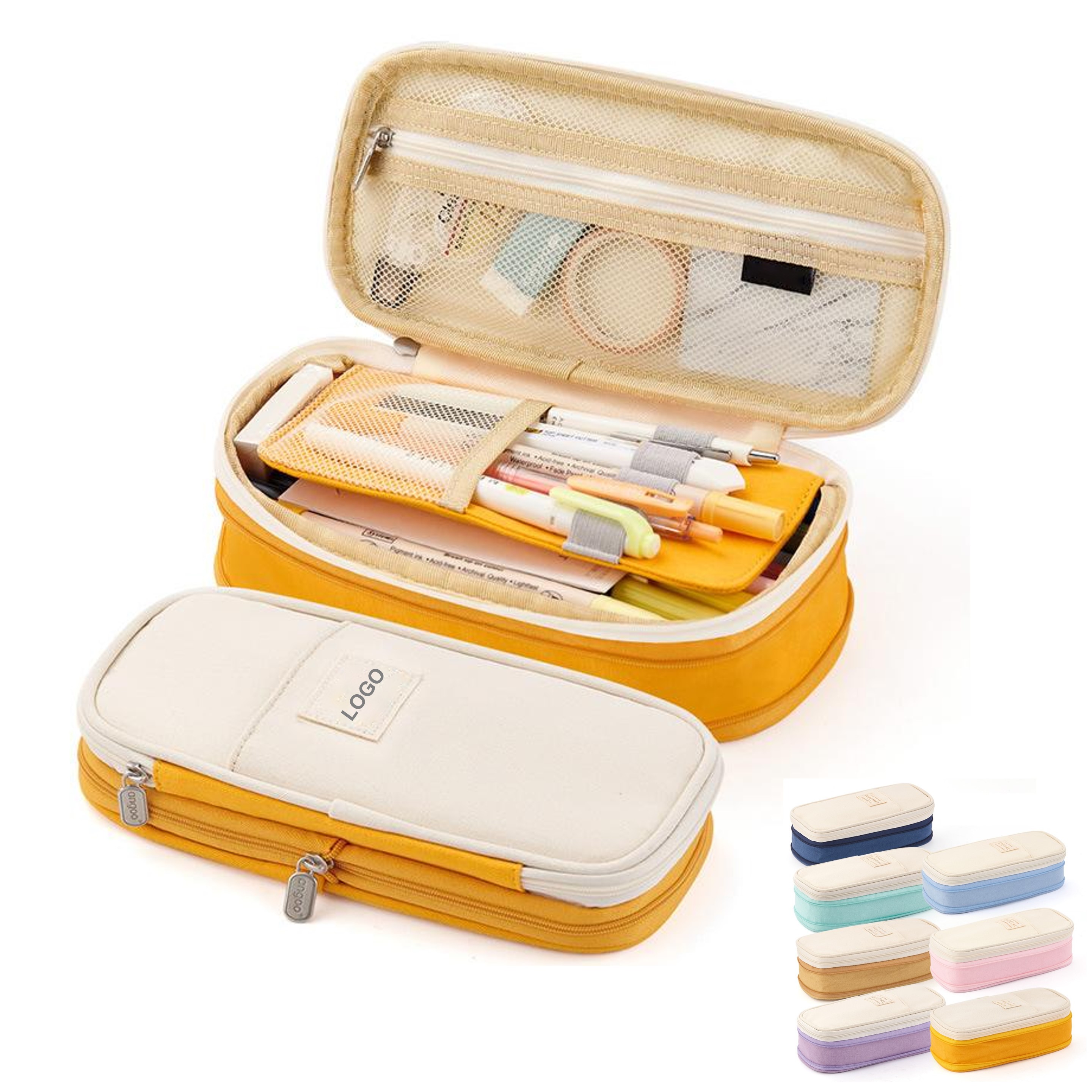 Foldable Pencil Case Large Capacity (Direct Import) 2