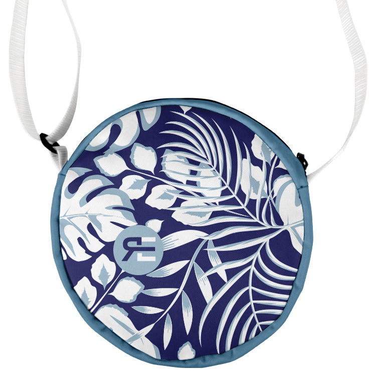 Rhythm Round Full Color Crossbody Bag - Made in the USA 6