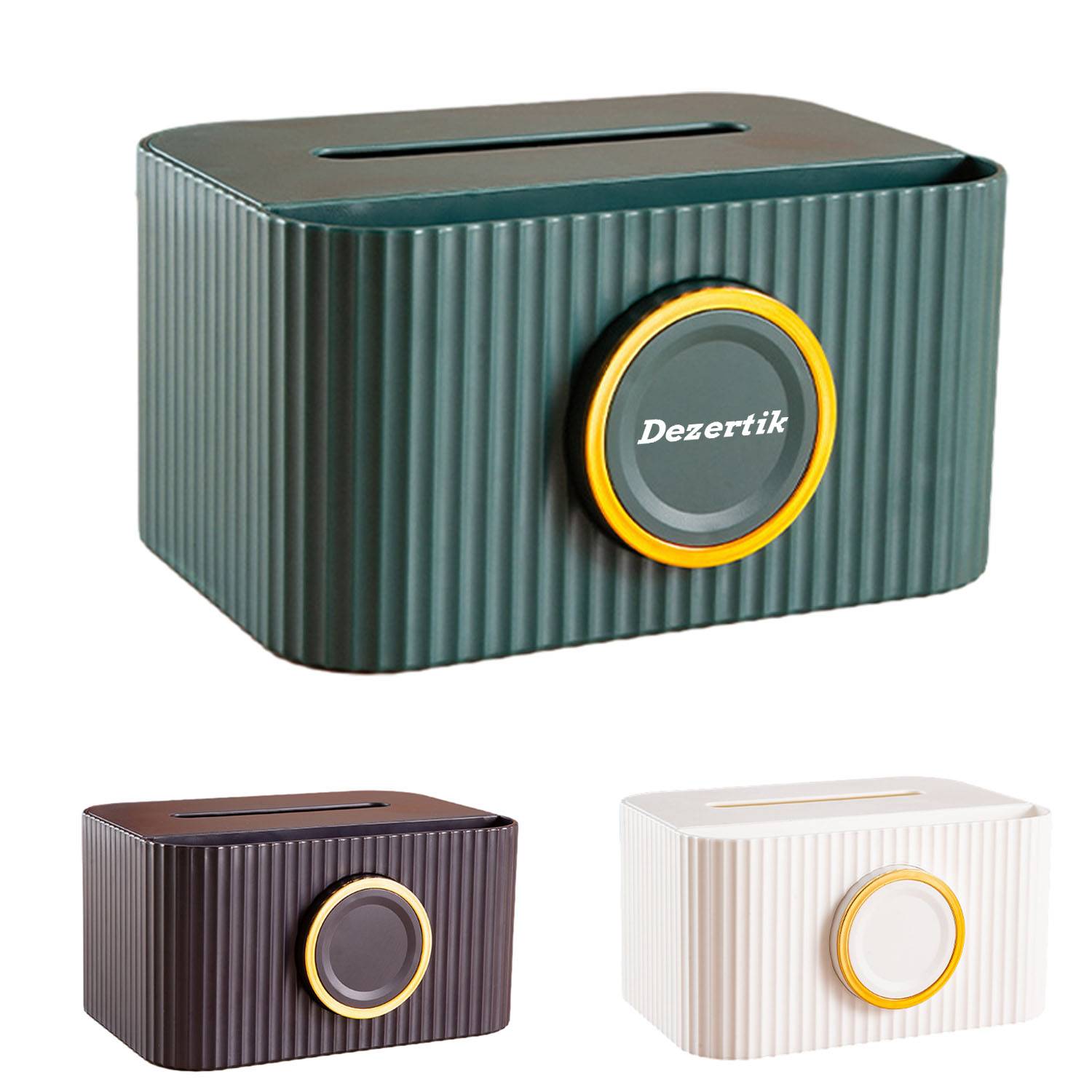 Multifunctional tissue box with mobile phone holder 3