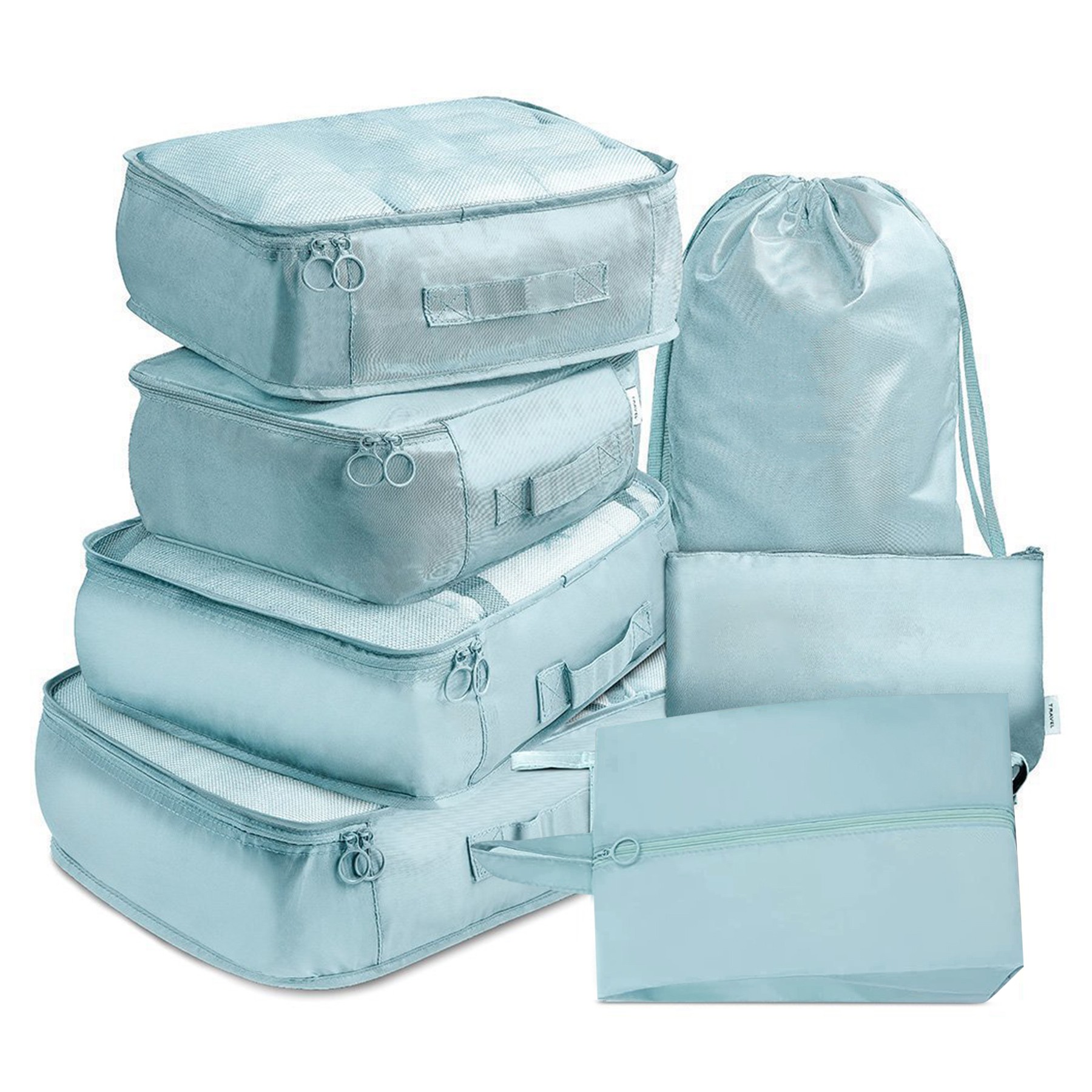 7 Piece Travel Storage Bag Set 3