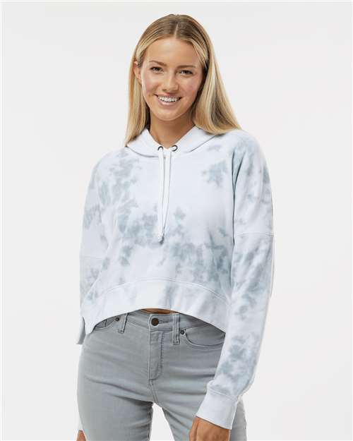 Women's Crop Hooded Sweatshirt - 8853 33