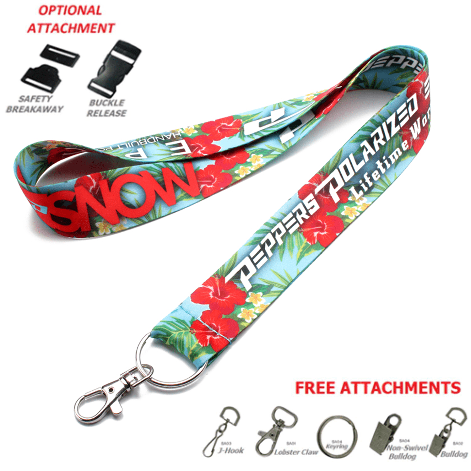 1" Dye-Sublimation Lanyards 3