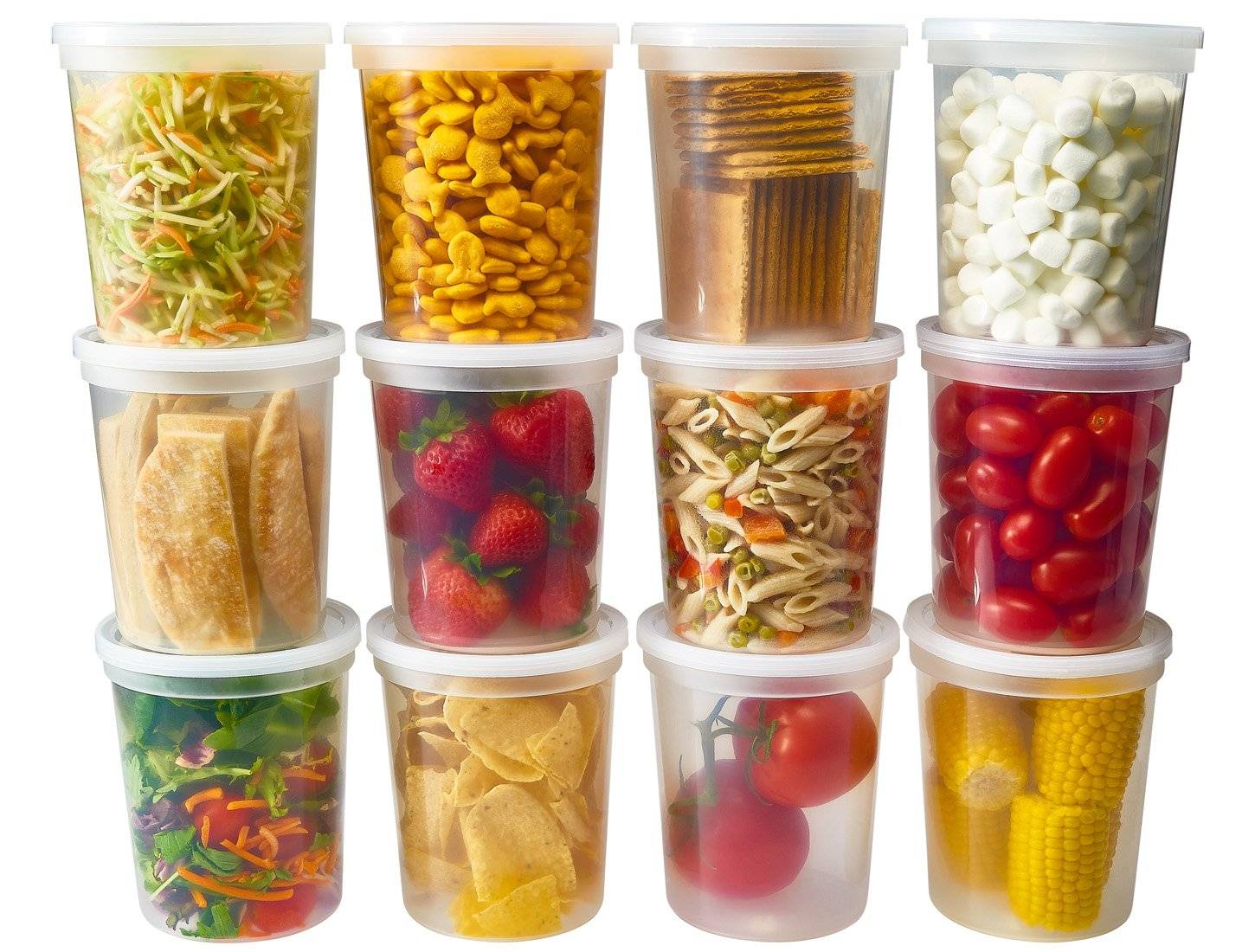 20 Pack 30 Ounce Sealed Food Storage Container 10