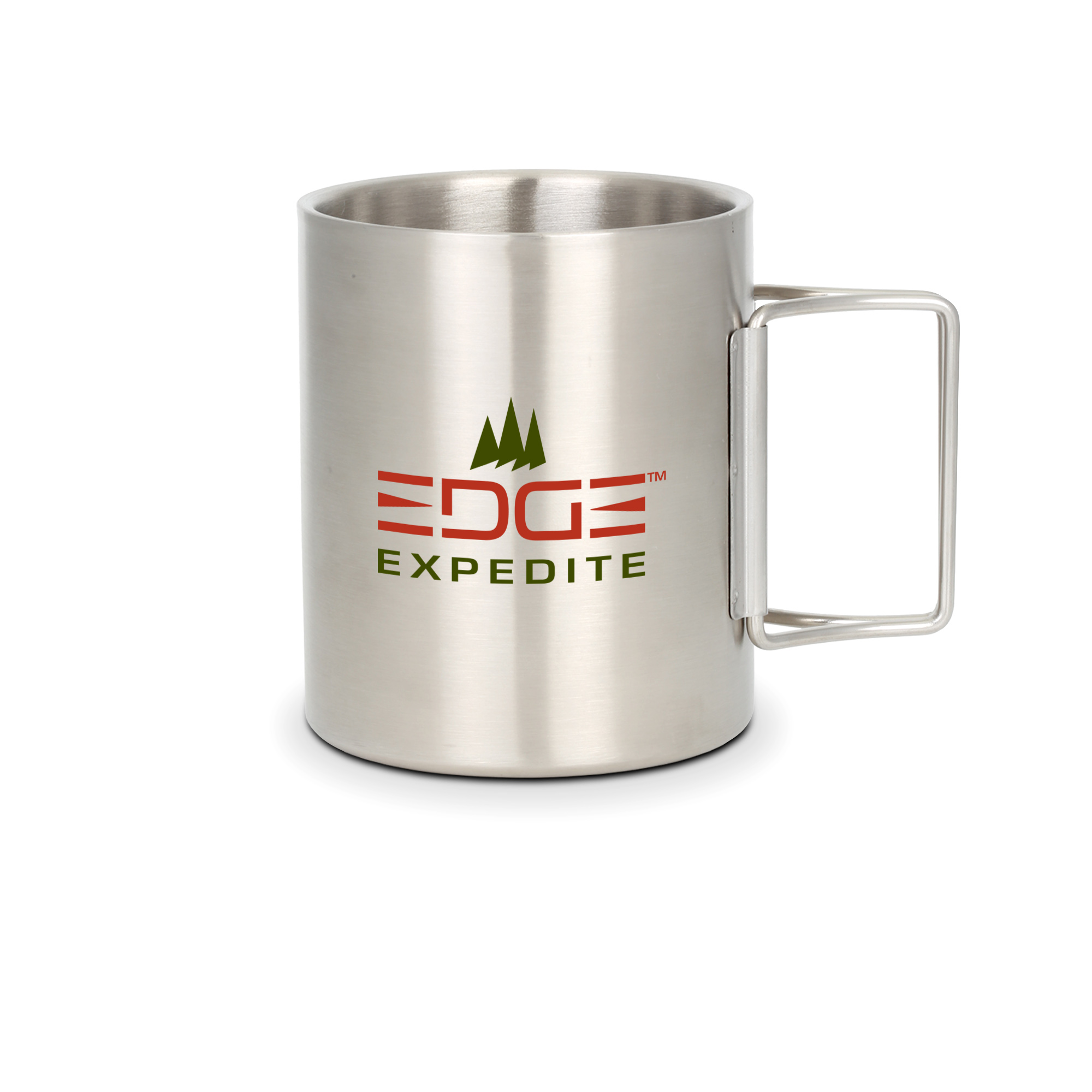 10 Oz. Camping Cup w/Foldable Handles 1