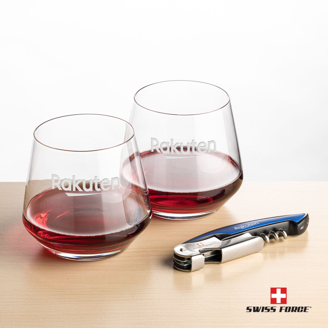 Swiss Force® Opener & Tucson Stemless Wine 20