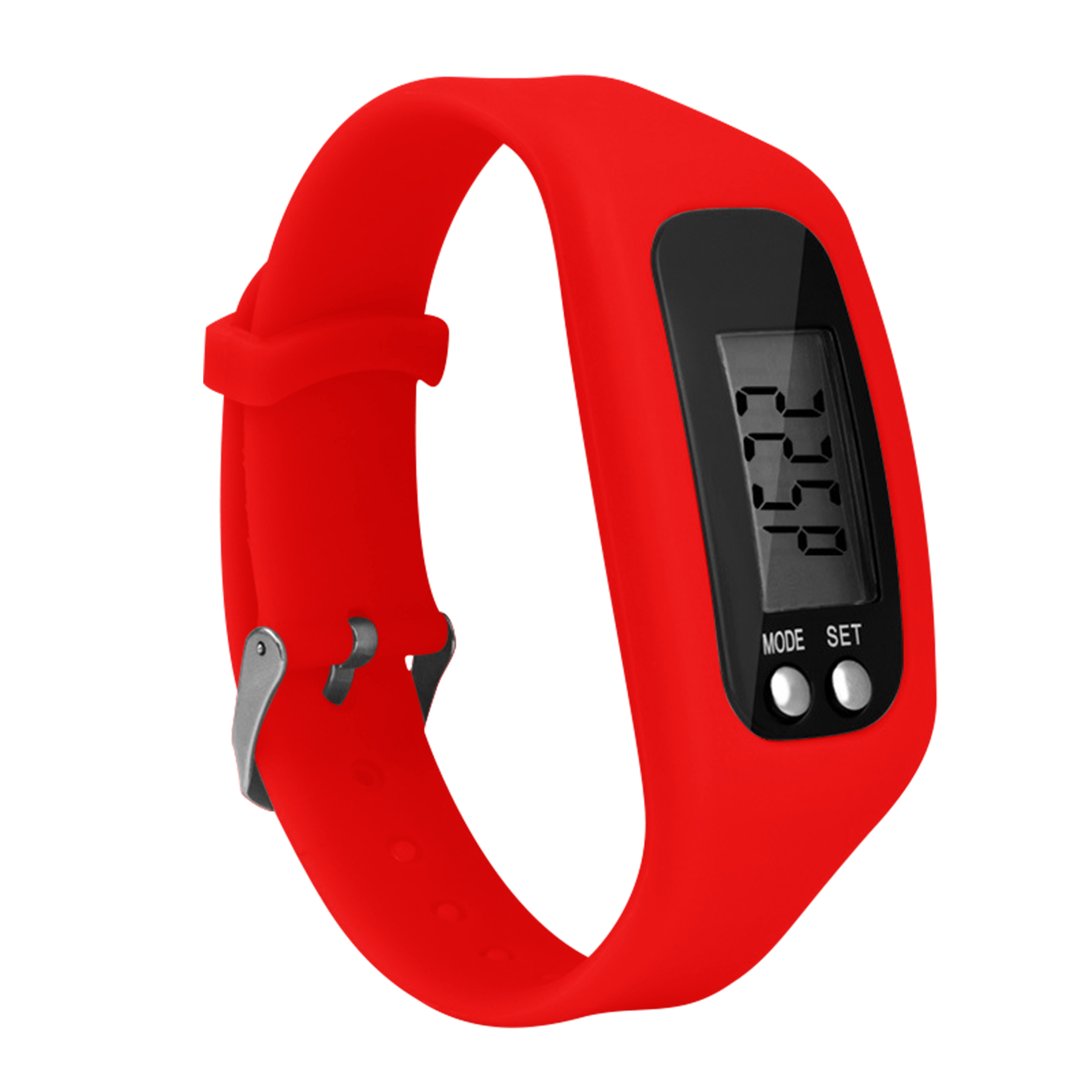 Fitness Running Silicon Sport Watch Pedometer 5