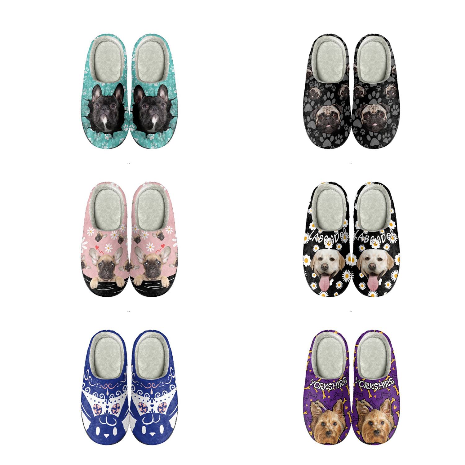 Sustainable All-Over Print Custom Memory Foam Slippers 3