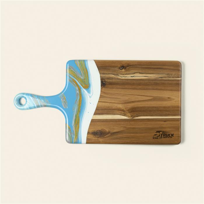 Medium Rectangle Acacia Board With Handle 17