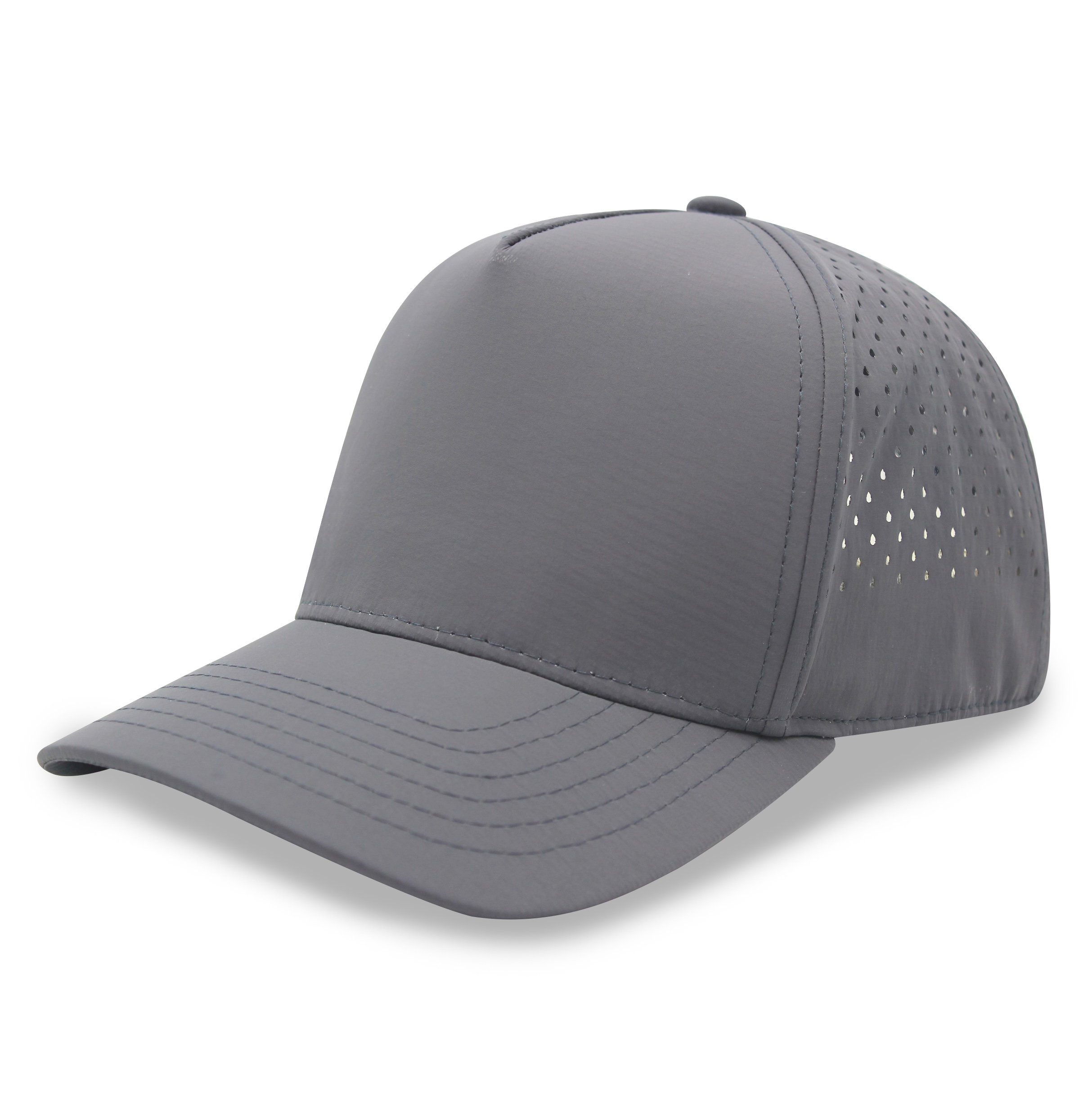 Athletic Golf Cap laser cut meshback