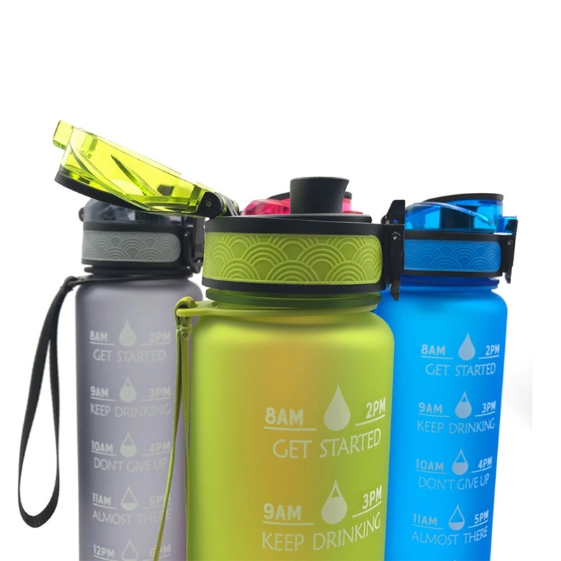 Marked water bottles 9