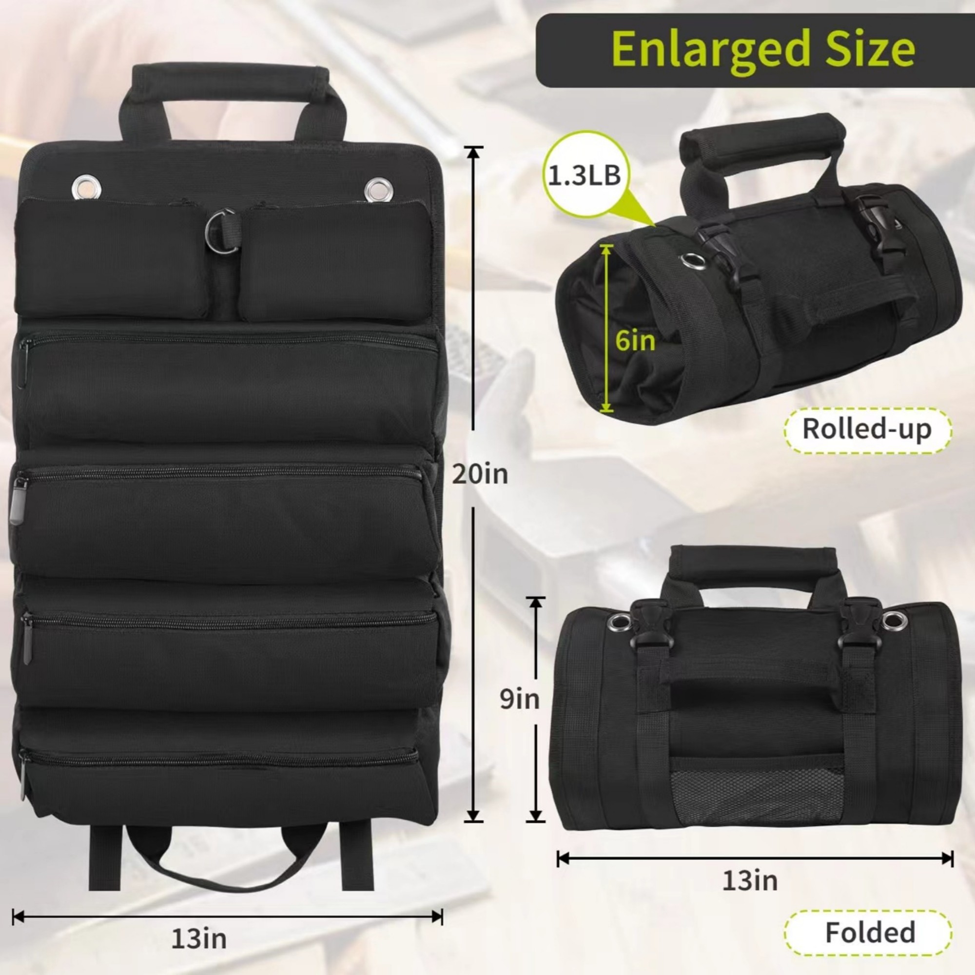 Roll Up Tool Bag 4