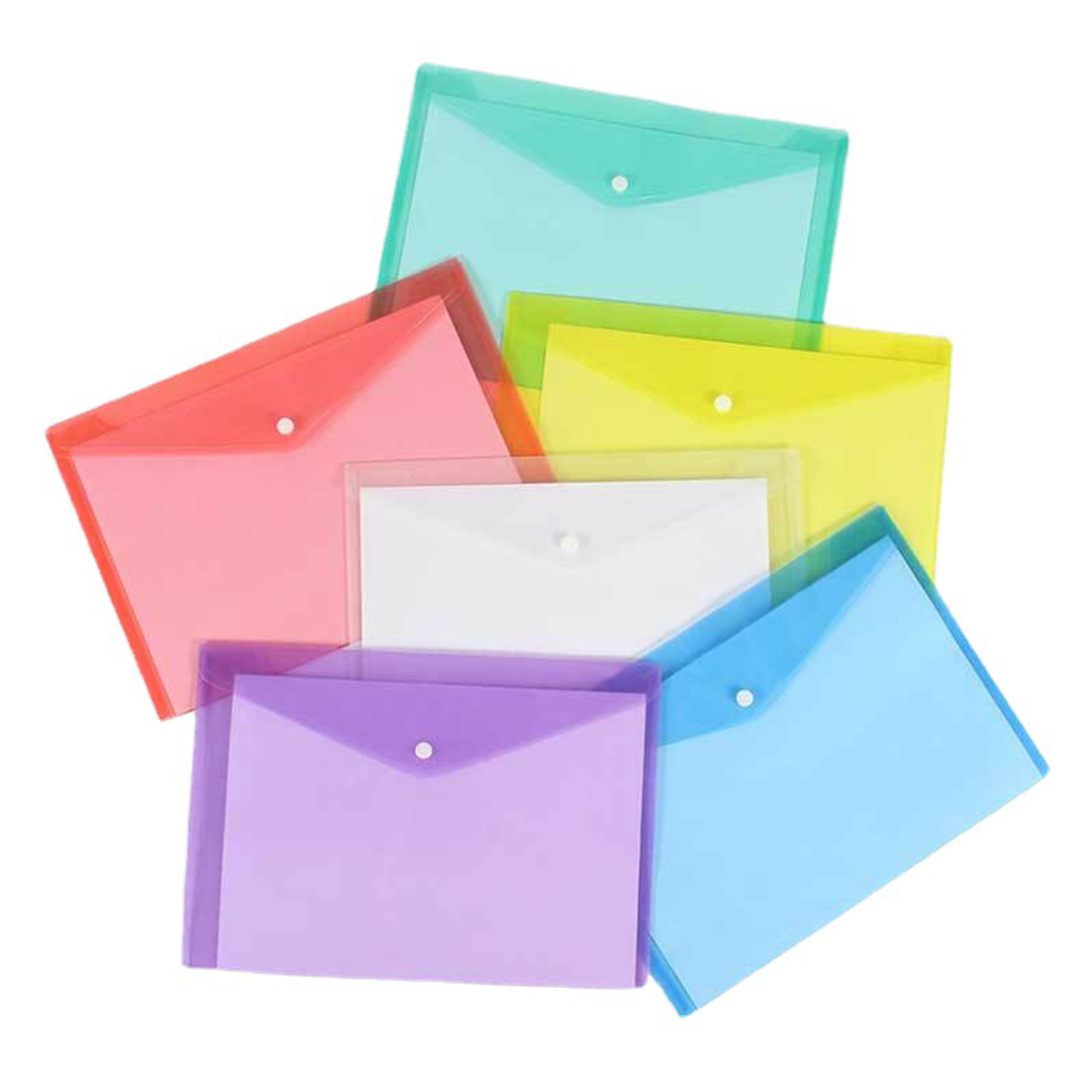 Plastic Envelopes Clear File Folder 2