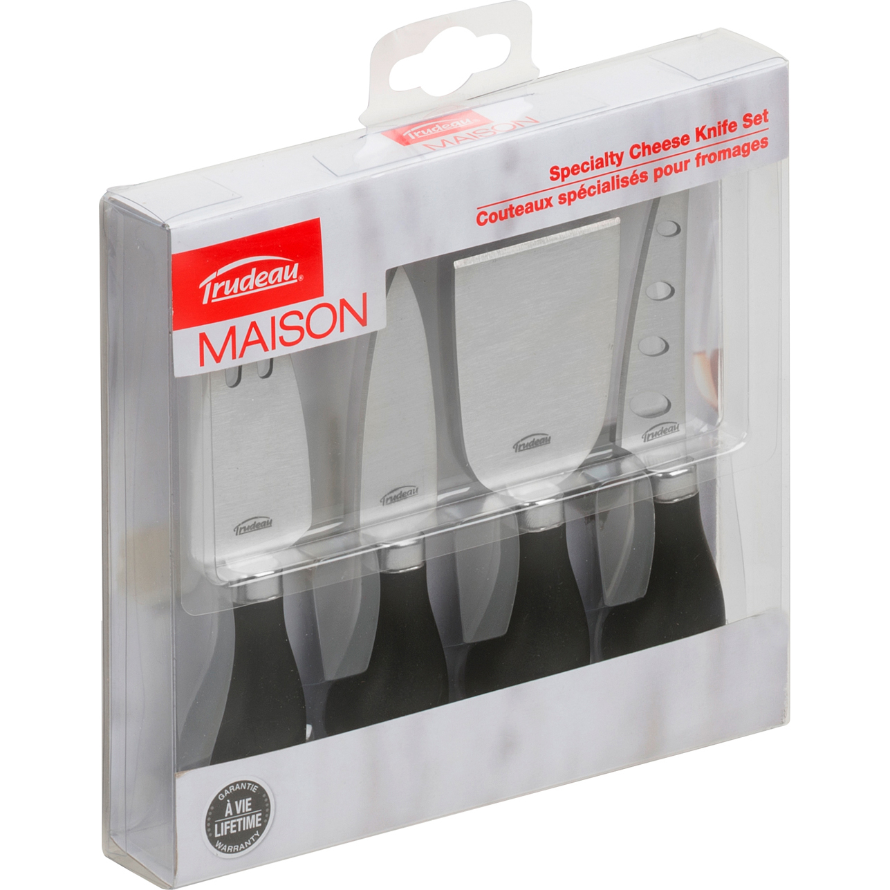 Specialty Cheese Knives Set of 4 - Trudeau 2