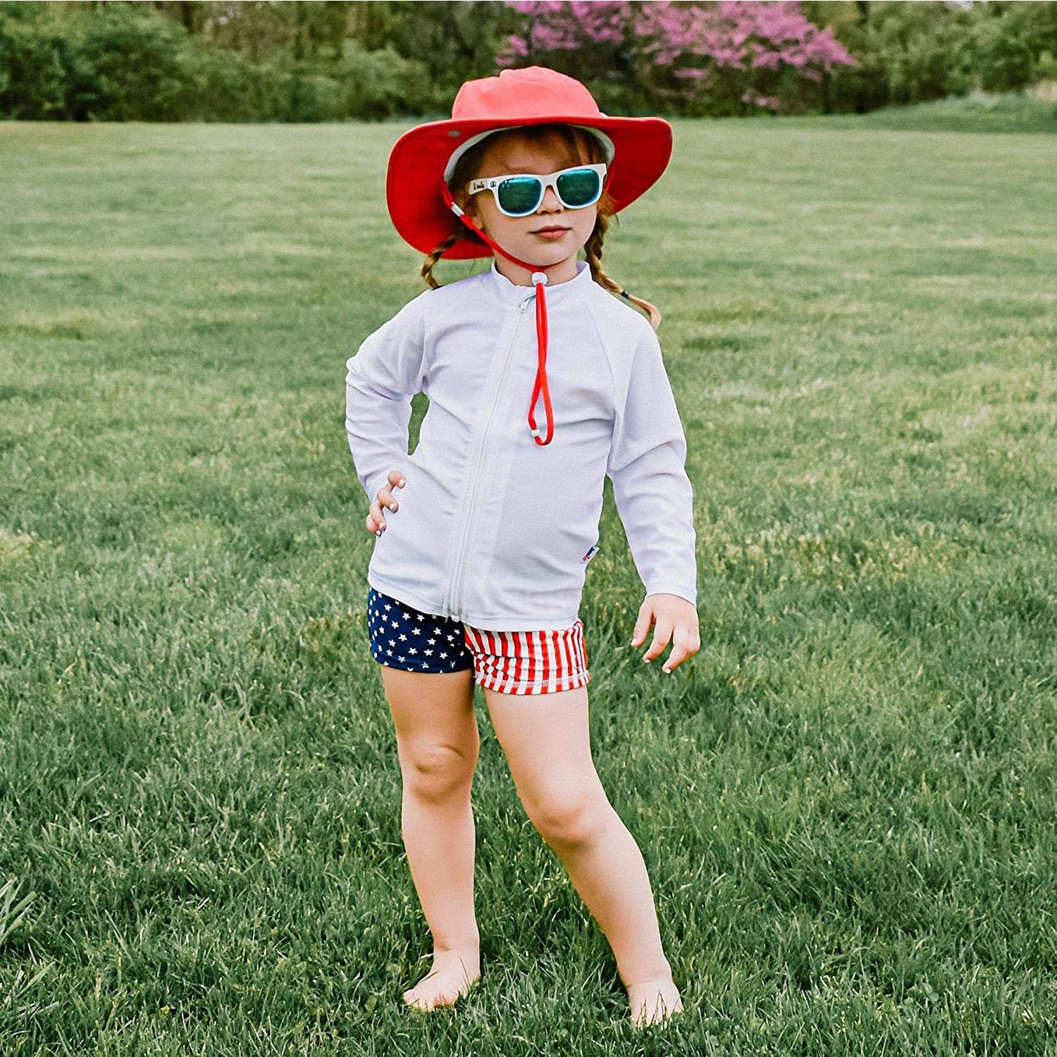 Kids Breathable Sun Protect Bucket Hats 5