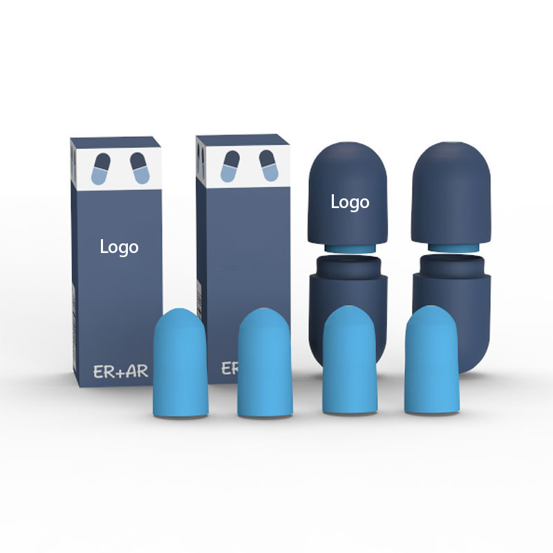 Capsule Shape Soft Noise Cancelling Earplugs 2