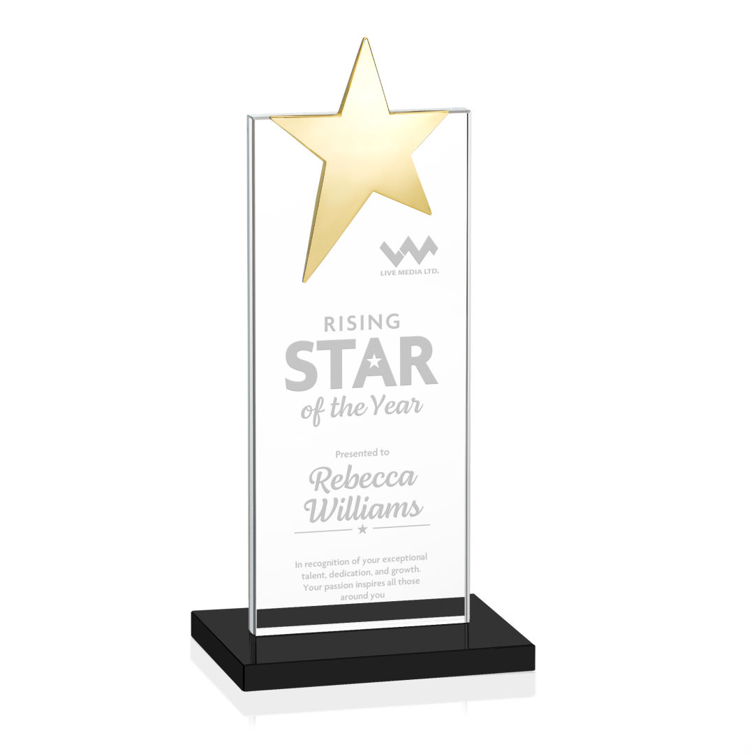 Bryanston Gold Star Award - Black 6