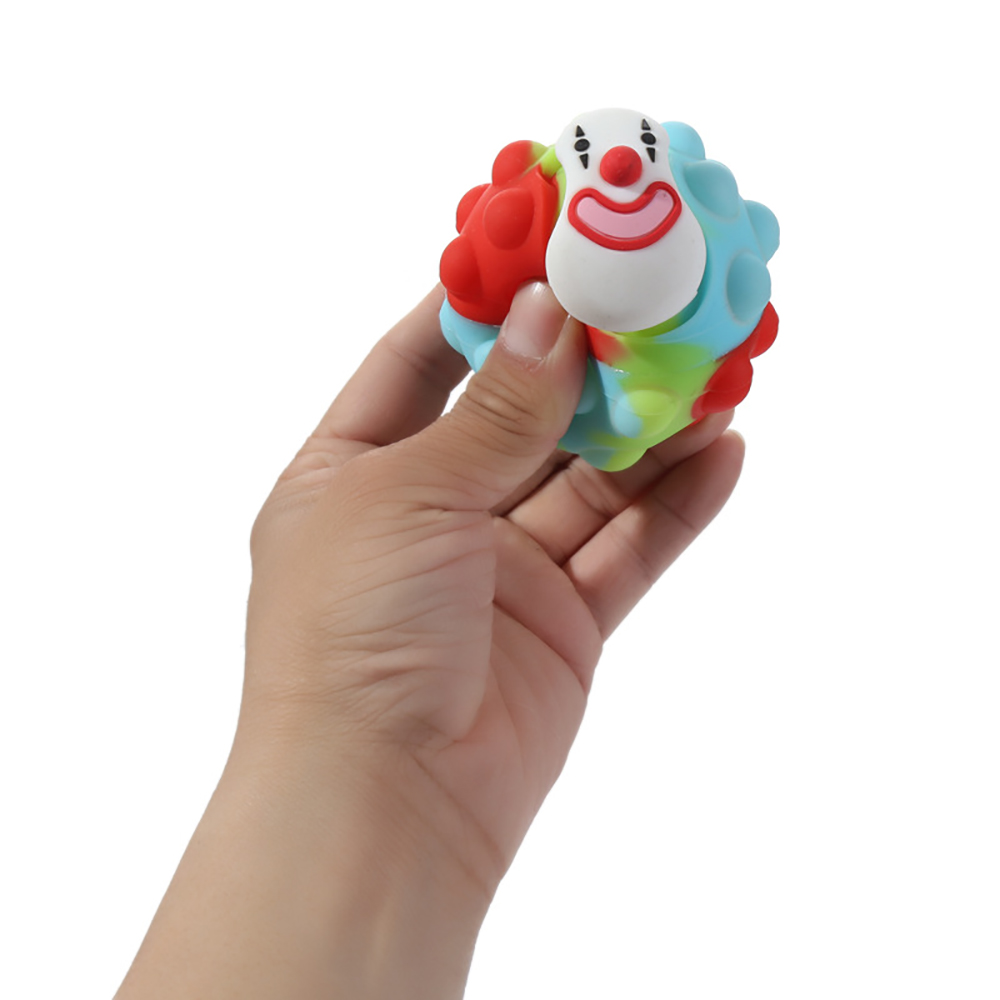 Clown Silicone Decompression Ball 2