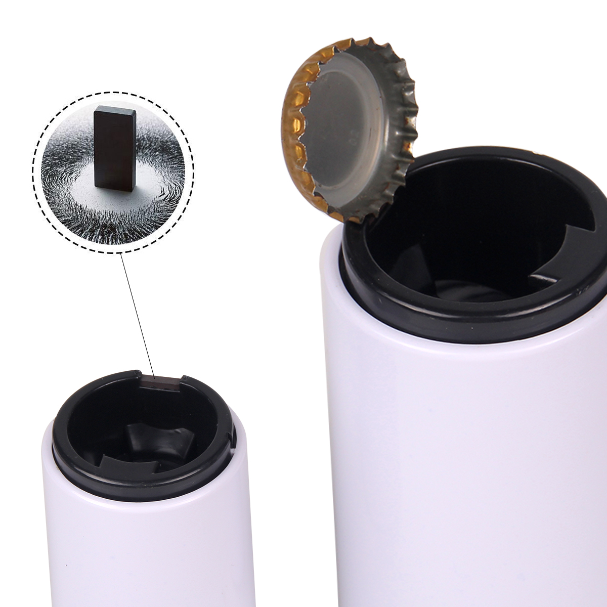 Magnet-Automatic Plastic Bottle Opener 4