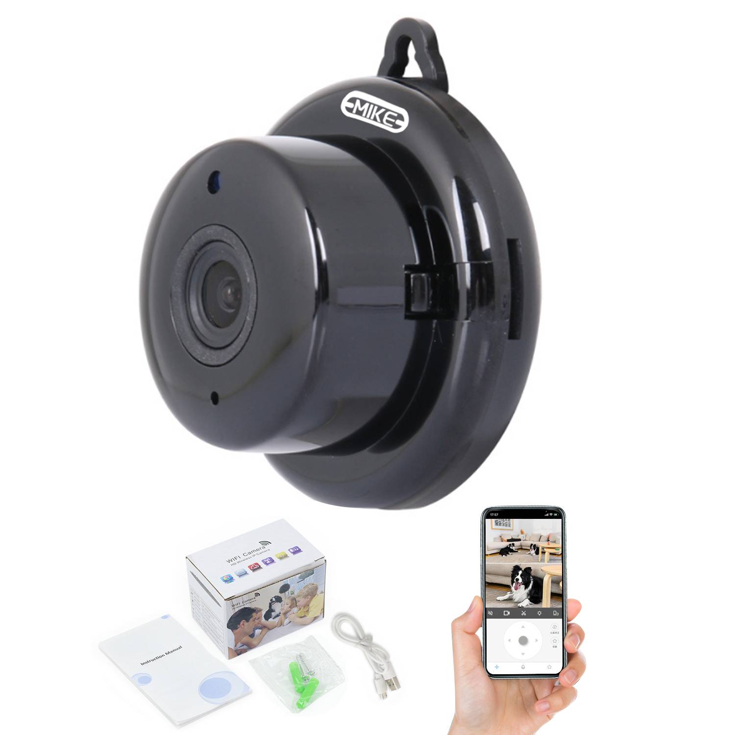 Wifi network security surveillance camera 1