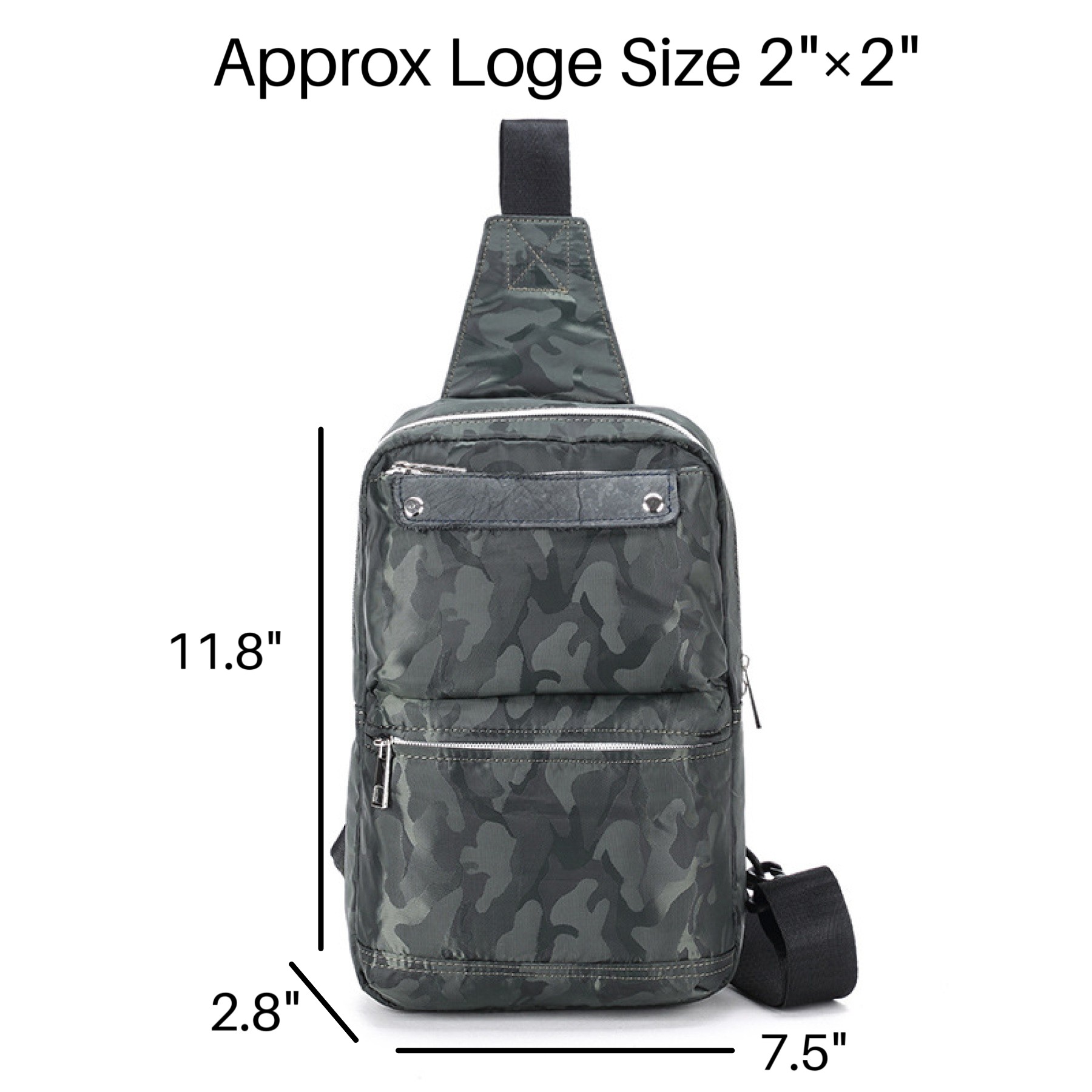 Man Waterproof Chest Bag 2