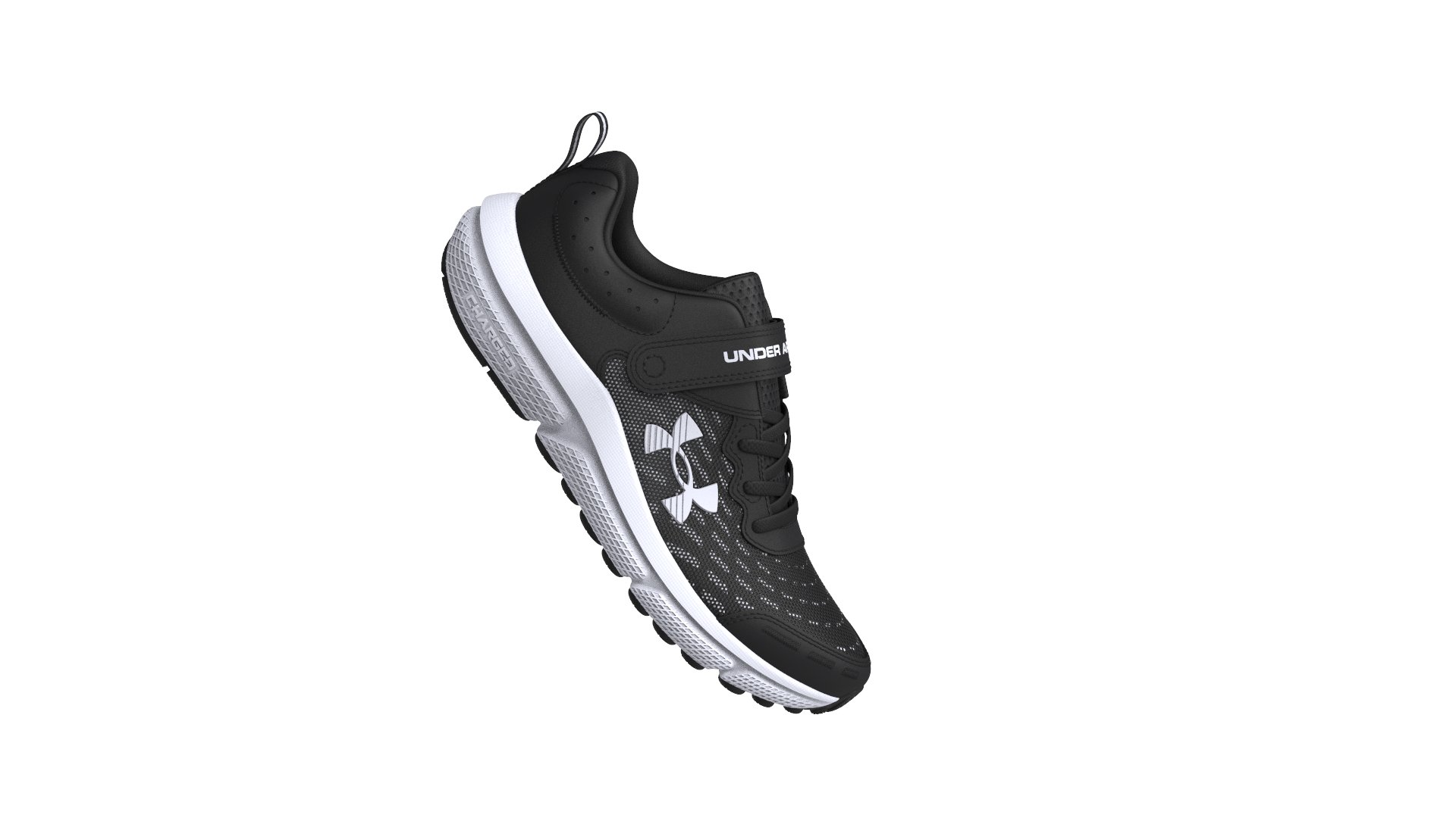 UA Assert 10 Wide Boys' Pre-School Running Shoes 2