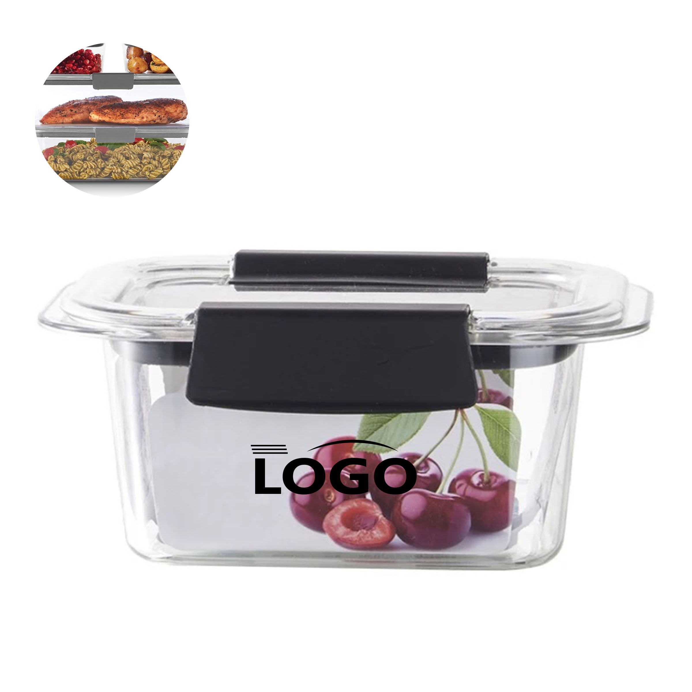 1450ml Airtight Plastic Food Storage Container 4