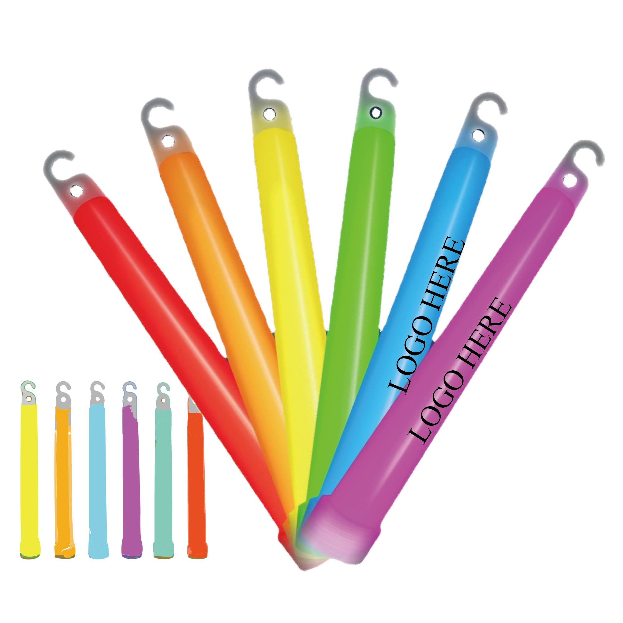 6" Glow Sticks for Nighttime Fun 3
