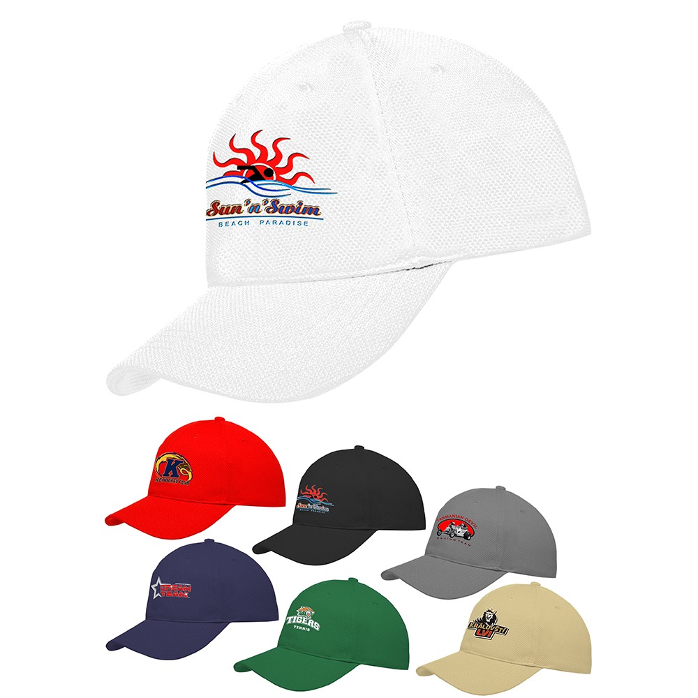 Textured Pique Knit Baseball Cap 3