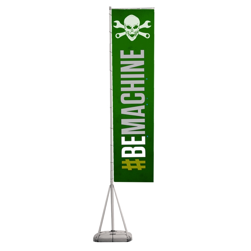 Giant Flag™ 17' Outdoor Advertising Large Flag Single-Sided Imprint 5