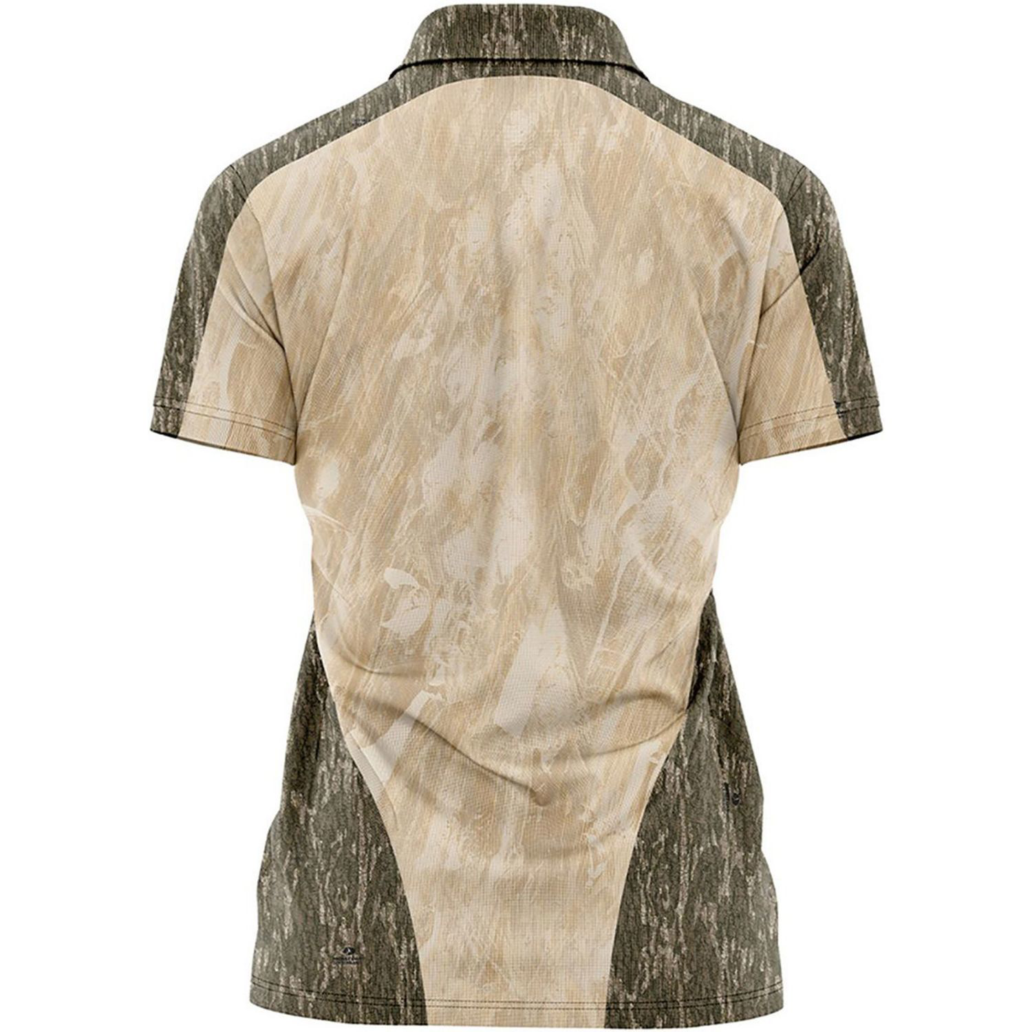 Mossy Oak® Women's 4.4 oz. Polyester Interlock Raglan Polo Shirt 3