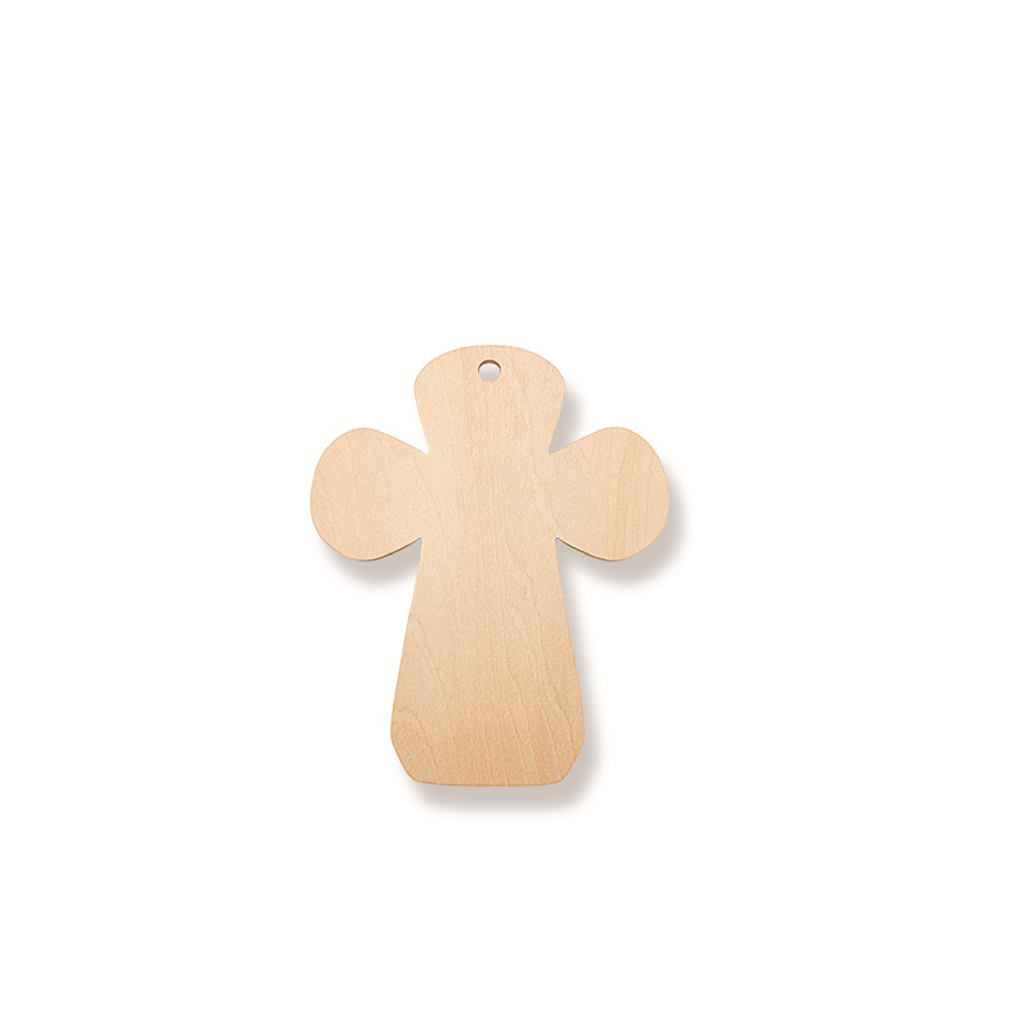 Natural Wood Christmas Tree Pendant 53