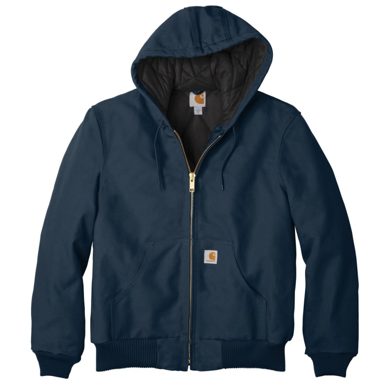 Carhartt Quilted-Flannel-Lined Duck Active Jac. 7