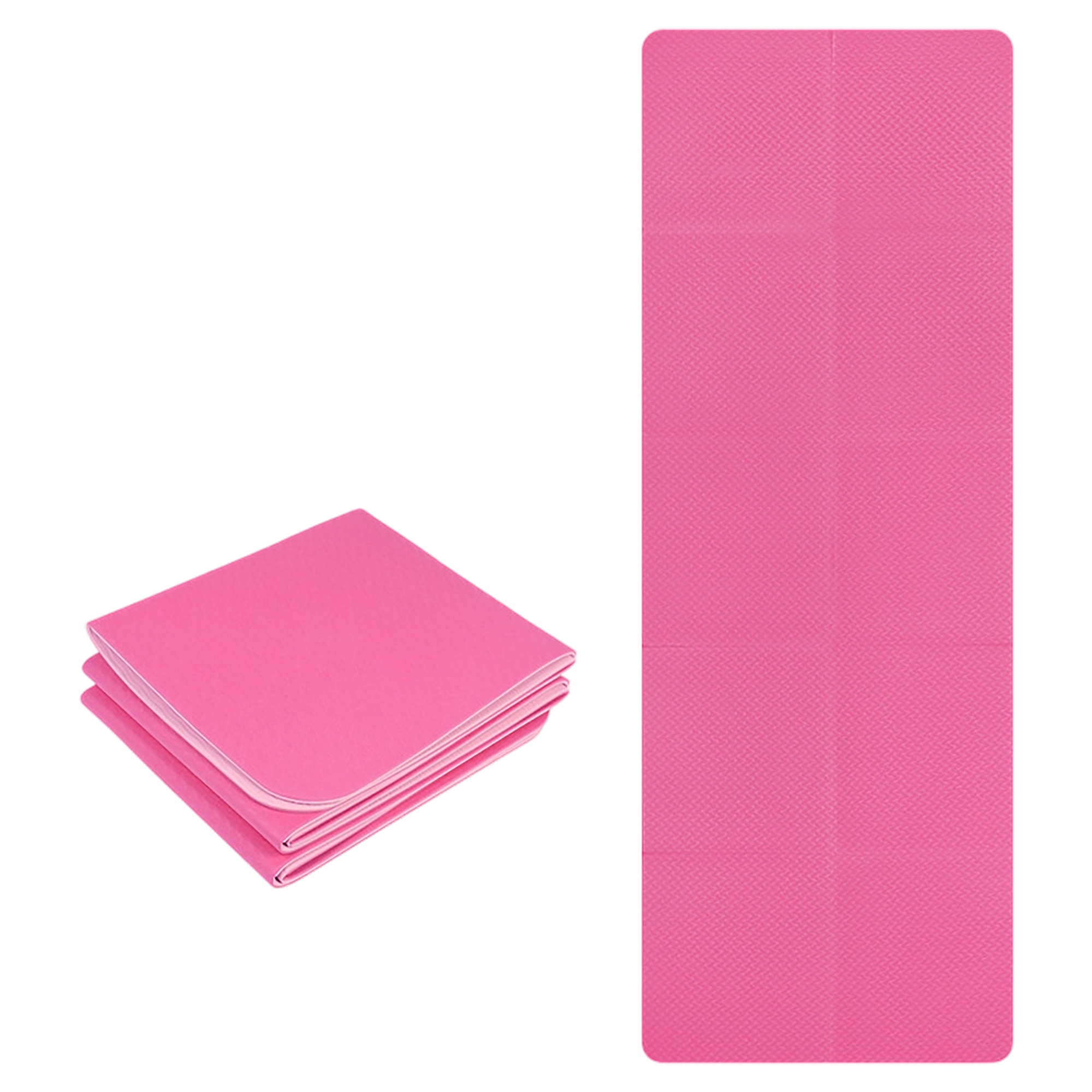 Foldable Non Slip Yoga Mat With Linen Storage Bag 72" 9