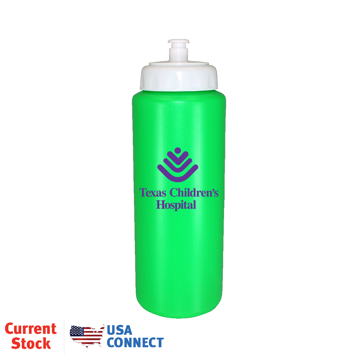 32 oz. Sports Bottle with Push 'n Pull Cap 10