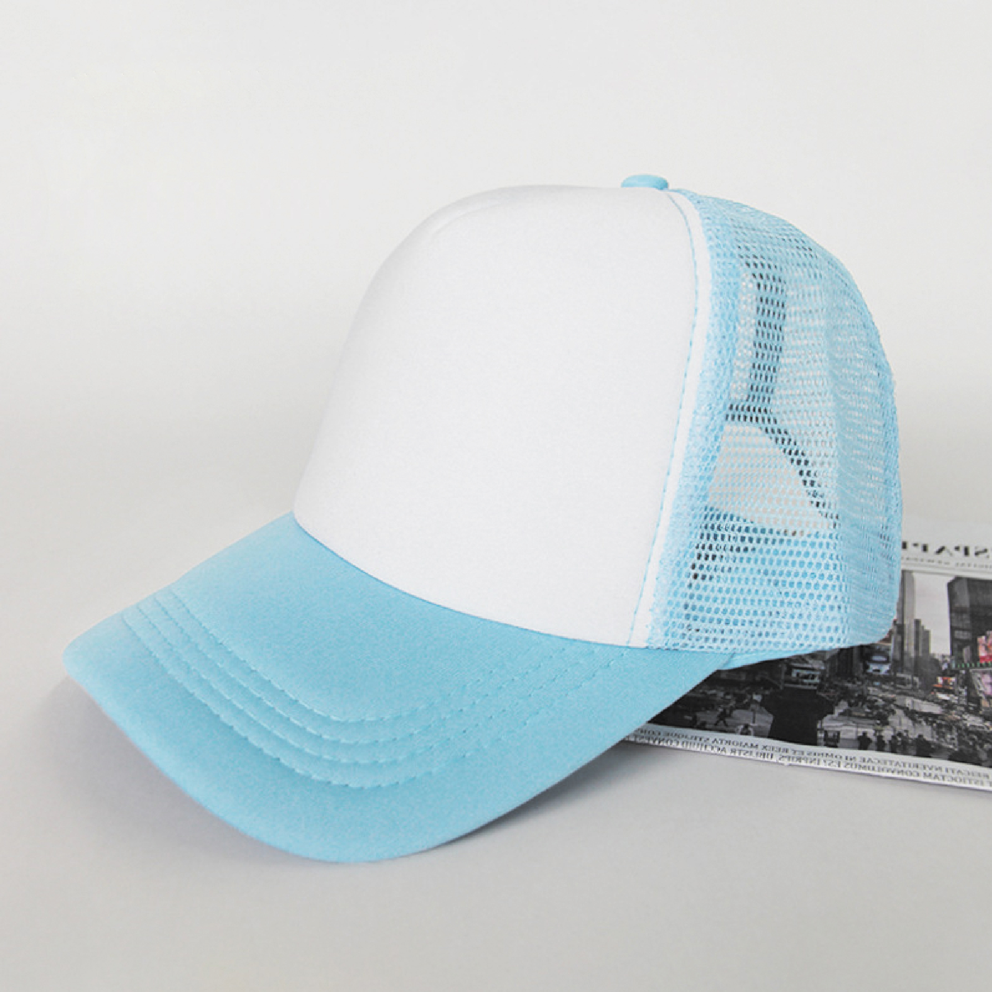 Customizable Breathable Mesh Back Trucker Hat 2