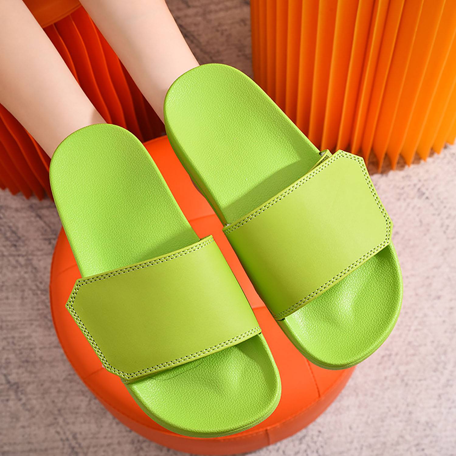 Custom Slippers W/ Hook&Loop for Men and Women 6