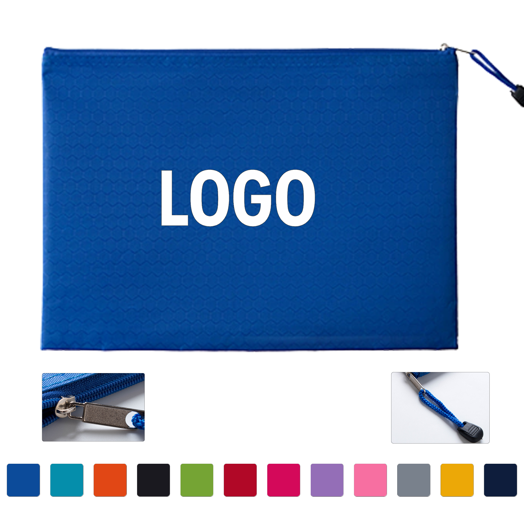A5 Zipper Pouch Oxford Fabric 2