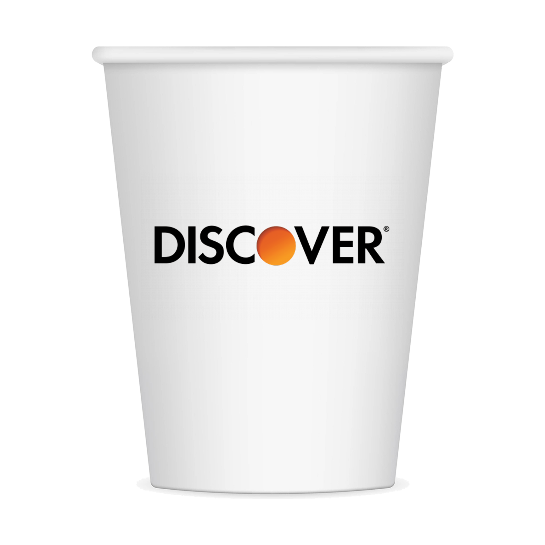 12 Oz. White Paper Cup, Digital